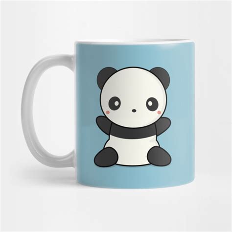 Lovely Cute Kawaii Panda Wants To Hug Panda Mug Teepublic