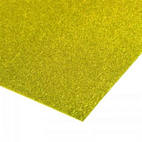 Non Shed Gold Glitter Card 1 A4 Sheet 225gsm