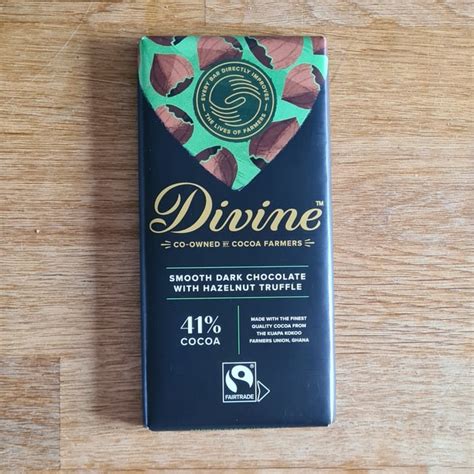 Divine Smooth Dark Chocolate With Hazelnut Truffle Review Abillion