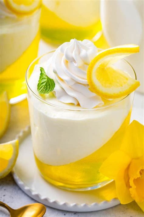 Lemon Mousse Jello Cups Laptrinhx News