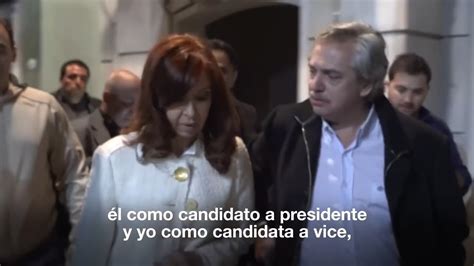 Cristina Kirchner anunció que será candidata a vicepresidenta de una
