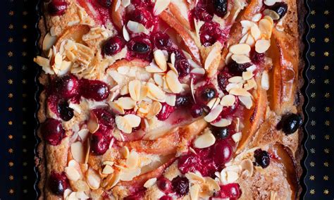 Nigel Slaters Recipes For Cranberry And Apple Tart And A Sprout And Cheese Salad Cranberry