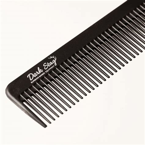Barber Comb 3 Military Comb Barber Combs Dark Stag