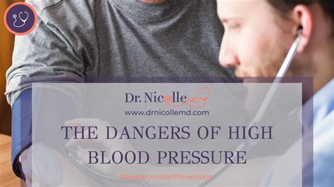 The Dangers Of High Blood Pressure Dr Nicolle