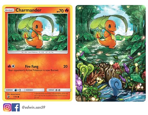 And if you think the transformation in the kaleidoscopes is amazing, you will adore these pokemon cards too! Charmander full art card done by me : pokemon | Card art, Pokemon, Pokemon painting
