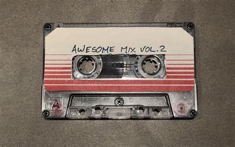 Although It Is Imperfect In Many Ways Made My Own Awesome Mix Vol 2 Cassette With All Songs On