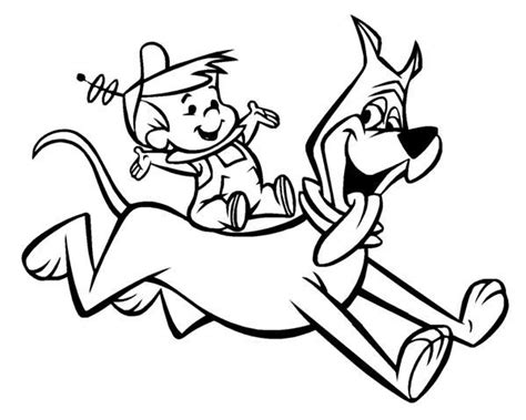 Coloring pages for boys cartoon coloring pages disney coloring pages coloring for kids colouring pages coloring sheets adult coloring cool art drawings cartoon drawings. Jetsons Elroy and Astro | astro and elroy jetson decal ...