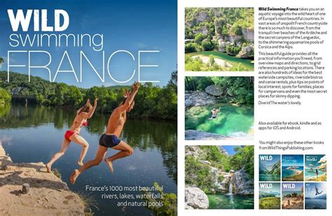 Wild Swimming France Second Edition Digital Pdf Wild Things
