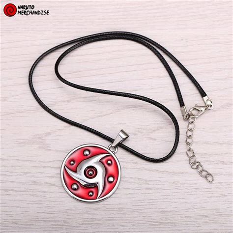 Itachi Mangekyou Sharingan Necklace Naruto Clothing