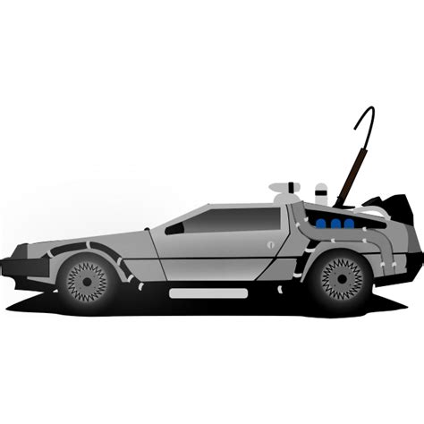 Delorean Svg Drawing And Illustration Art And Collectibles