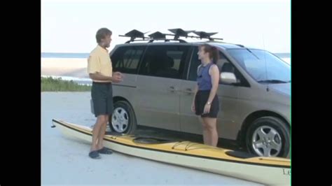 How To Carry And Load A Kayak Onto Vehicle Youtube
