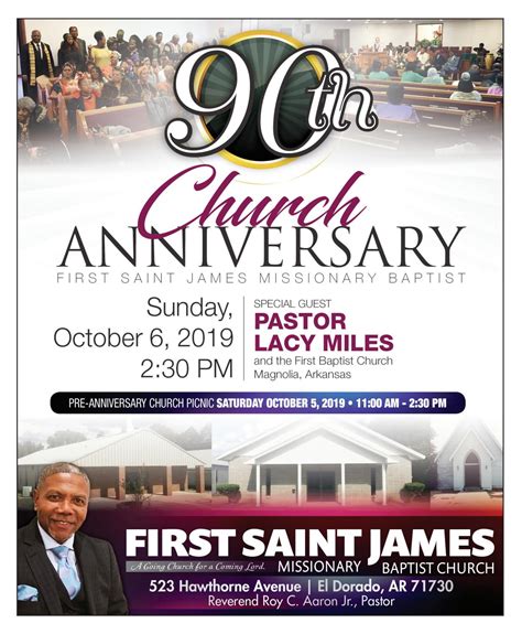 Church Anniversary Program