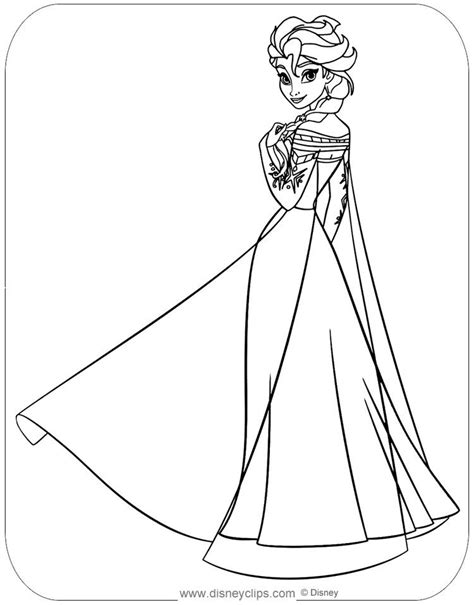 35 frozen pictures to print and color. Free Elsa Coloring Pages Printable - Free Coloring Sheets ...