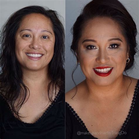 Before And After Bridal Makeup Event Makeup Natural Makeup Asian Makeup Trangformation