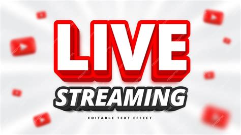 Premium Vector Youtube Live Streaming Thumbnail Banner Design With 3d