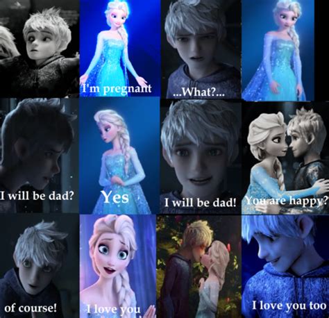 Comic Jelsa Jack Frost Movie Jack Frost And Elsa Cute Disney Quotes Funny Disney Jokes