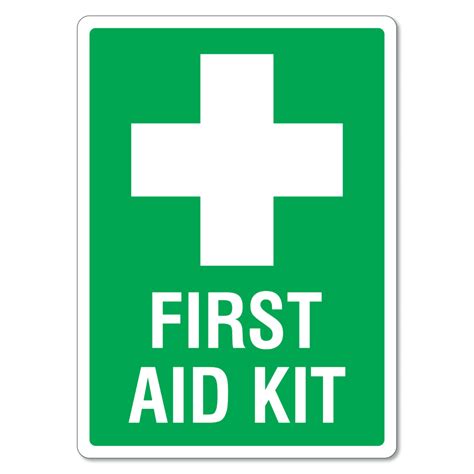 First Aid Kit Sign Printable