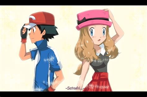 Pokemon Characters Main Characters Love In French Anime Love Kalos