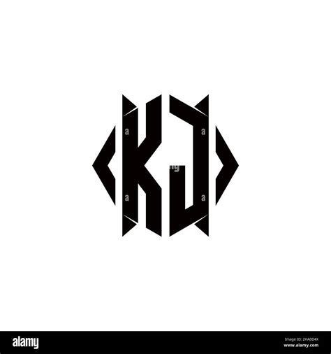 Kj Initial Logo Hi Res Stock Photography And Images Alamy