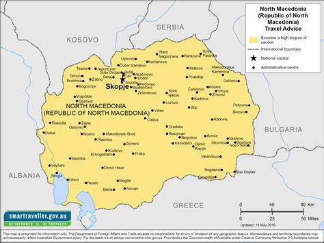 Know where is macedonia and location map of macedonia on the world map. North Macedonia Travel Advice & Safety | Smartraveller