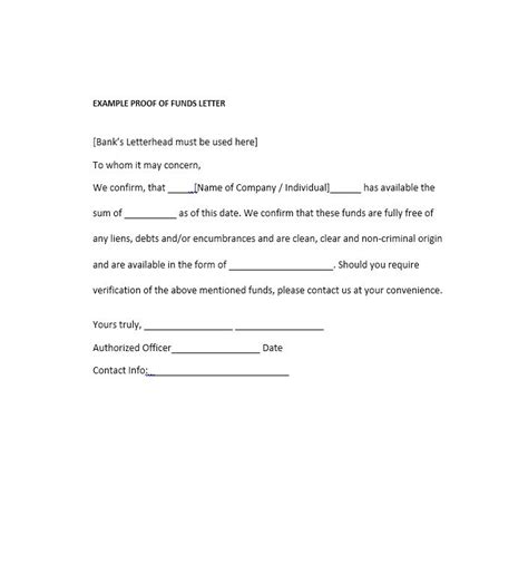 Also called an affidavit of residence, a 'proof of residency letter' is a sworn statement that proves that a person indeed at a particular address. 25 Best Proof of Funds Letter Templates ᐅ TemplateLab