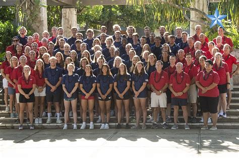 Us Olympic Swimming Team Previews Training Camp At Punahou School