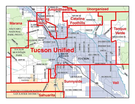 Tucson District Map