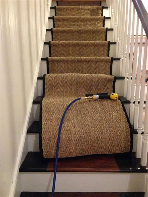 How To Install Carpet Runner On Stairs With Rods