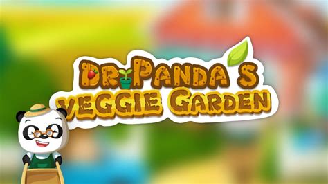 Dr Panda Veggie Garden Youtube