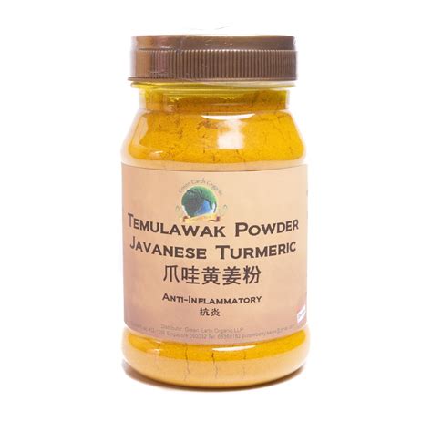 Pure Temulawak Powder Javanese Turmeric 2x100g Shopee Singapore