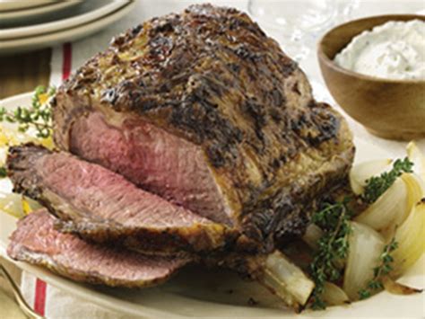 An unforgettable roast dinner boosted with a tang of mustard. Dijon Mustard Prime Rib Recipe : Prime Rib Standing Rib ...
