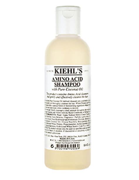Kiehls Amino Acid Shampoo With Pure Coconut Oil 250ml Cosmo Worlds