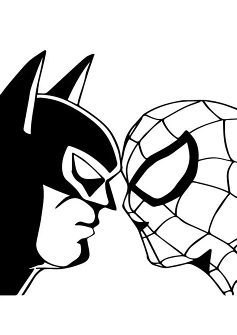 Coloring Page In Coloring Pages Superhero Coloring Pages
