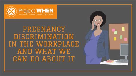 Combating Pregnancy Discrimination In The Workplace Project When