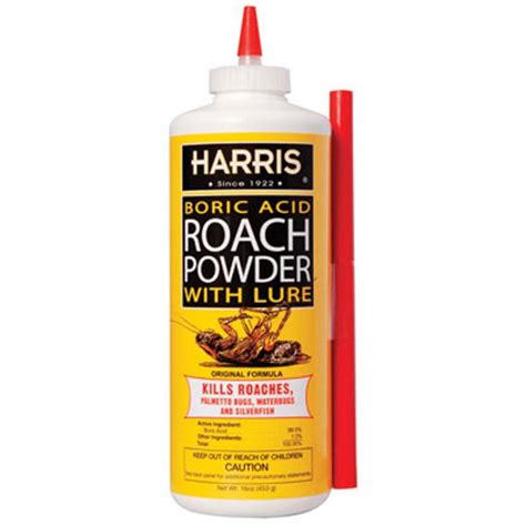 P F Harris 16 Oz Boric Acid Roach Killer Powder With Special Lure