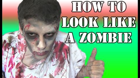 Whiteheads are a form of acne. How To Look Like A Zombie - YouTube