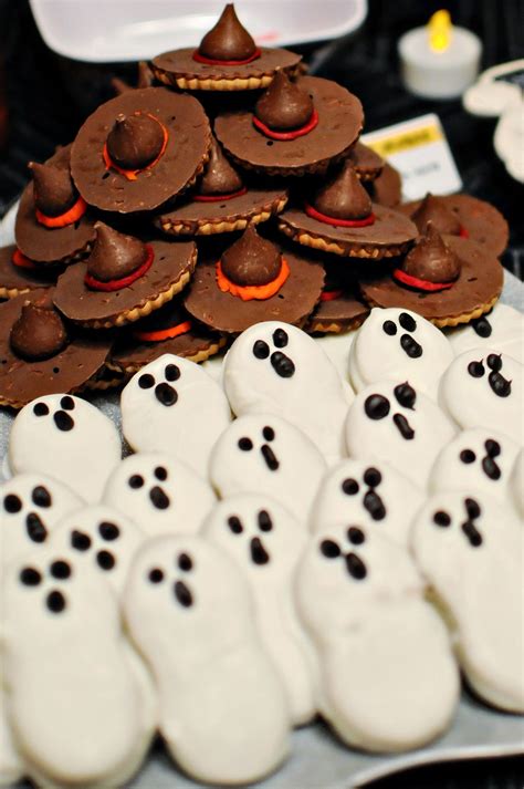 Nutter butter ghosts and witches hats | Halloween treats, Halloween ...