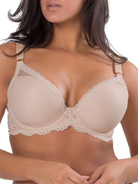 Curvy Plunge Light Lined Bra With Added Support Stylesa989