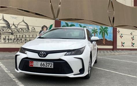 Rent A Toyota Corolla White 2020 Id 03478 In Dubai Rentyae