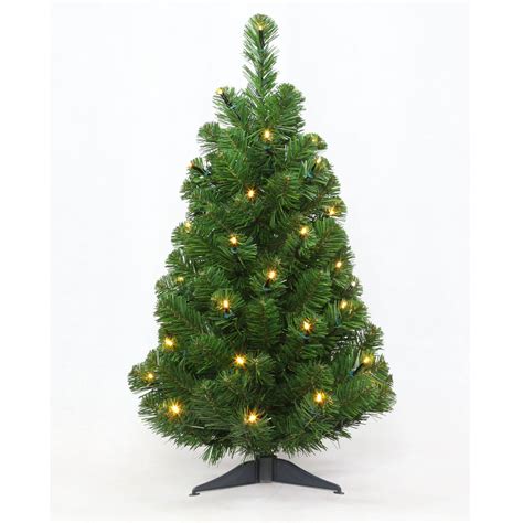 Pre Lit Table Top 60cm Christmas Tree Perfect For The
