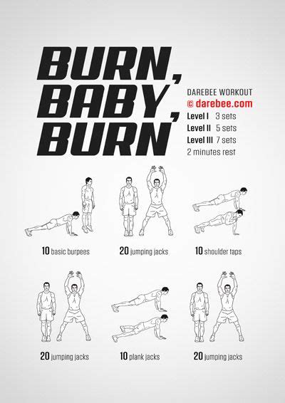 Visual Workouts Darbee Workout Darebee Bodyweight Workout
