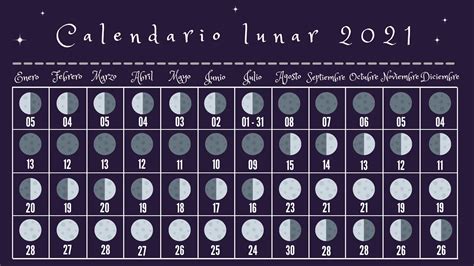 Calendario Lunar Febrero 2021 En 2021 Calendario Lunar Calendario