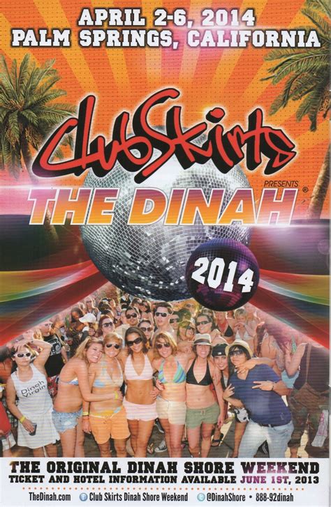 Club Skirts Dinah Shore Weekend Palm Springs The Dinah 2013 Bikini