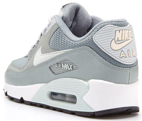 Nike Air Max 90 Essential Grey Trainers 537384 028 Ebay