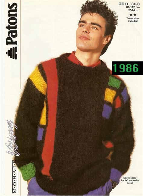 Men and women wore velour sweat suits in the 80's. '80s Actual: 1980s Autumn/Winter Wear For Men - Get Some ...