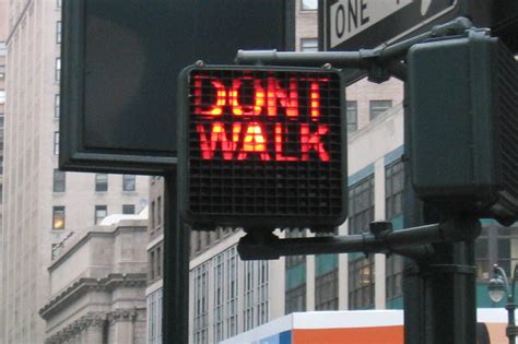 Nyc Dont Walk Walkdont Walk Signs First Appeared In The Flickr
