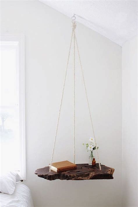 Hanging Nightstand Can Update Your Bedroom In 2020 Diy Furniture