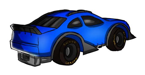 Rocket league, at its base, features ten standard car bodies. Rocket League Stock Car Rear View by FoxiFyer on DeviantArt