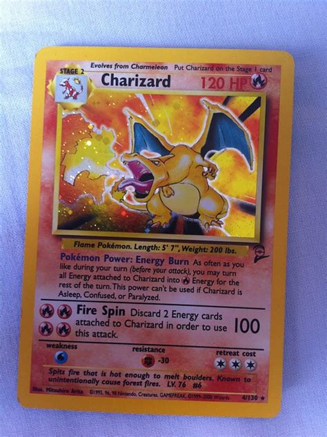 Shiny charizard vmax 308 custom metal pokemon card v 074/073 shining fates. Charizard Card | Flickr - Photo Sharing!