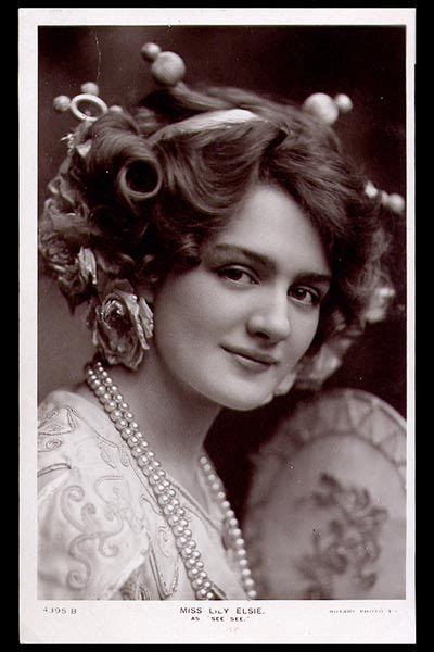 Miss Lily Elsie~english Actress And Singer During The Edwardian Era